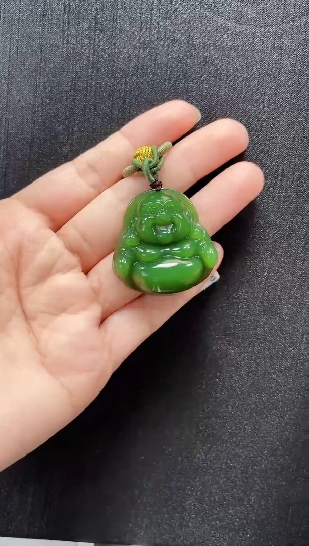 和田玉未镶嵌吊坠(不含链)多样性发一