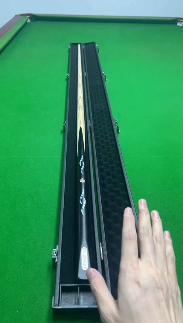 白蜡木一体款枫叶手工杆中八参数随机剑纹