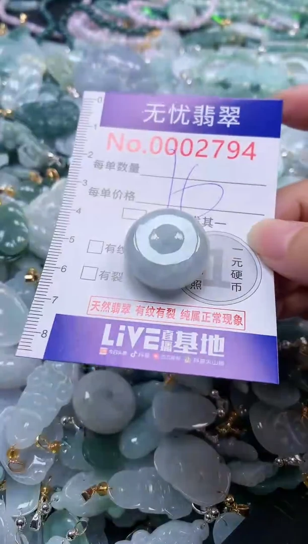 颈饰未镶嵌翡翠2794