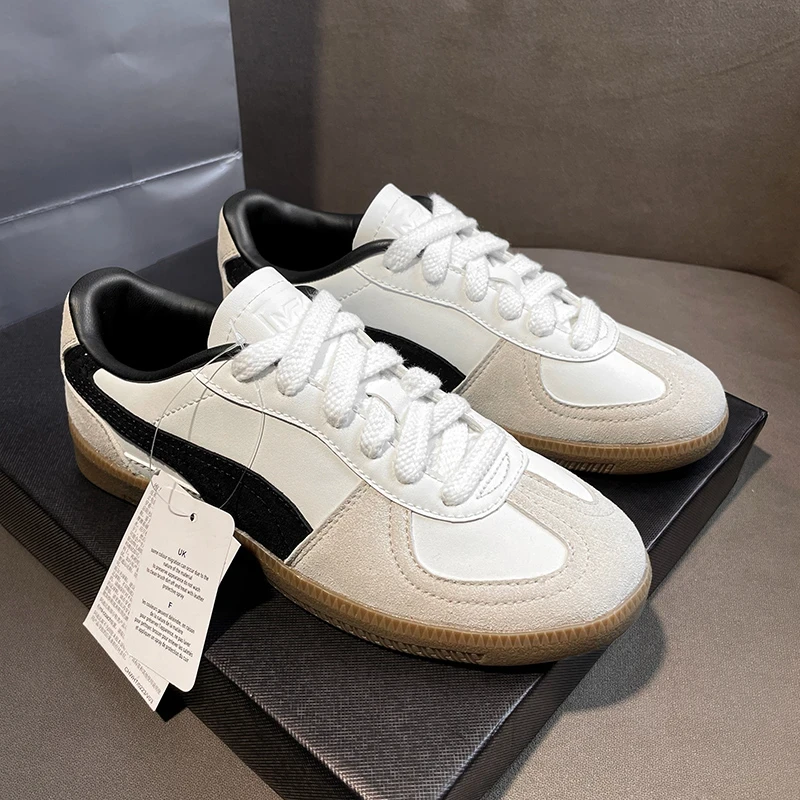 欧货正品德训鞋/赛车鞋男女款2025新款复古百搭情侣平底休闲板鞋