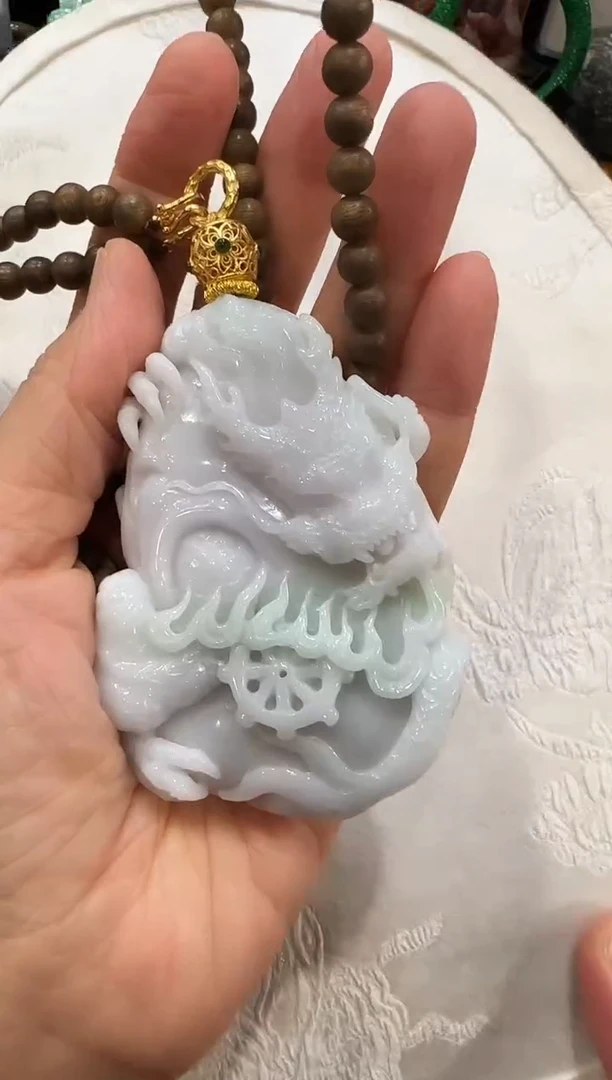 颈饰未镶嵌翡翠国风