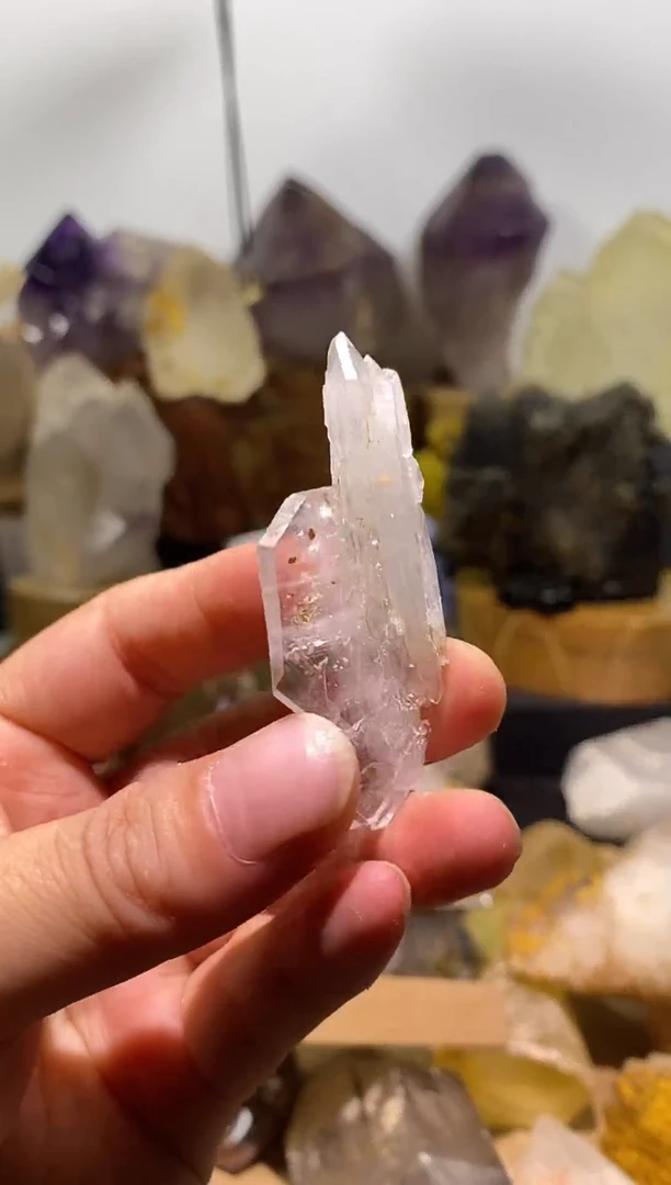 水晶珠宝半成品未镶嵌73号巴基斯坦喜马缝合水晶