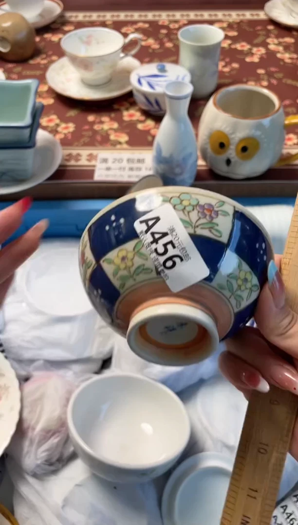 瓷片鱼**面瓷器瓷器A456