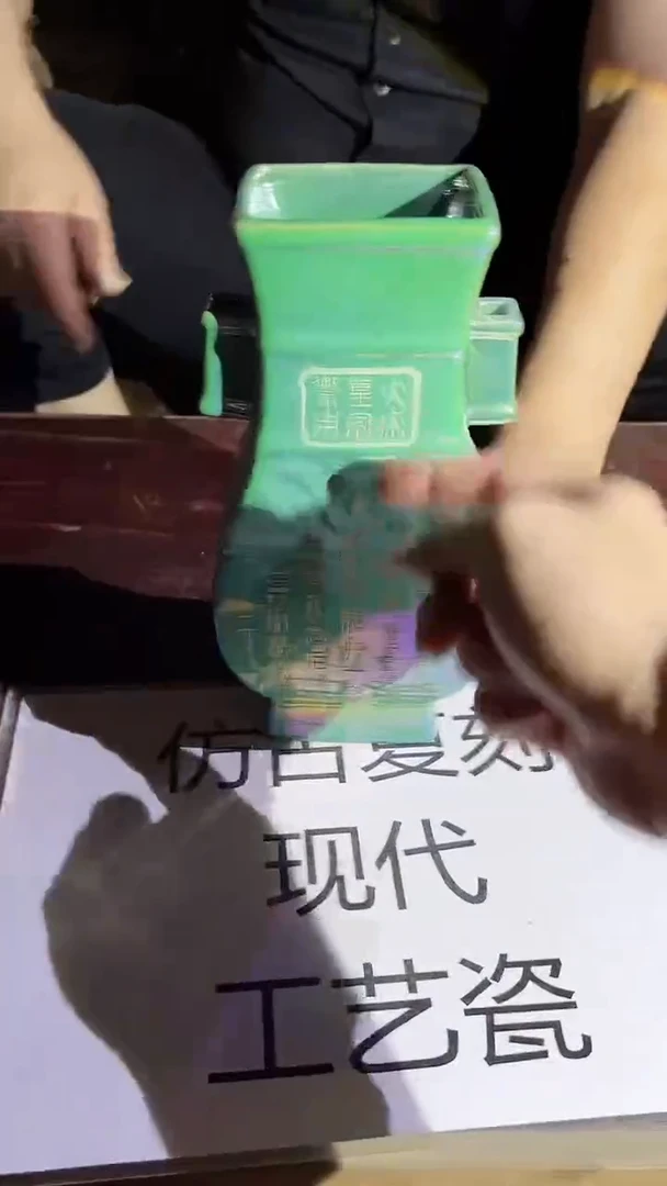 摆件景德镇陶瓷流水22