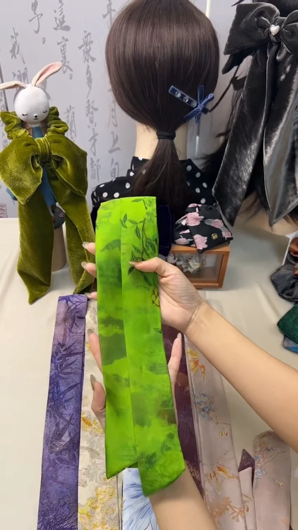 非金属布艺187发圈