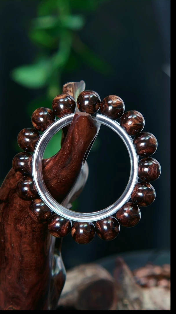 【闪购商品】黄花梨/降香黄檀手串/手链海南黄花梨14对眼