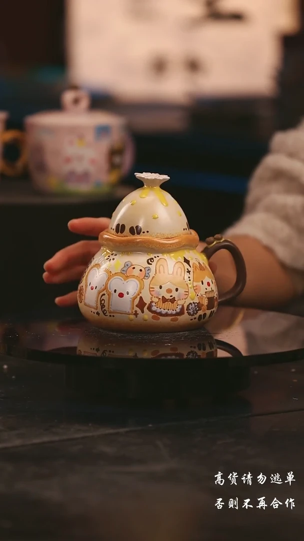 陶瓷景德镇可爱设计师款陶瓷