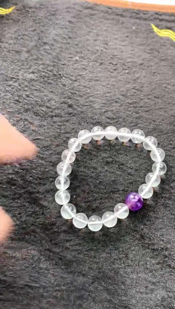 【闪购商品】水晶手链未镶嵌白水晶手串