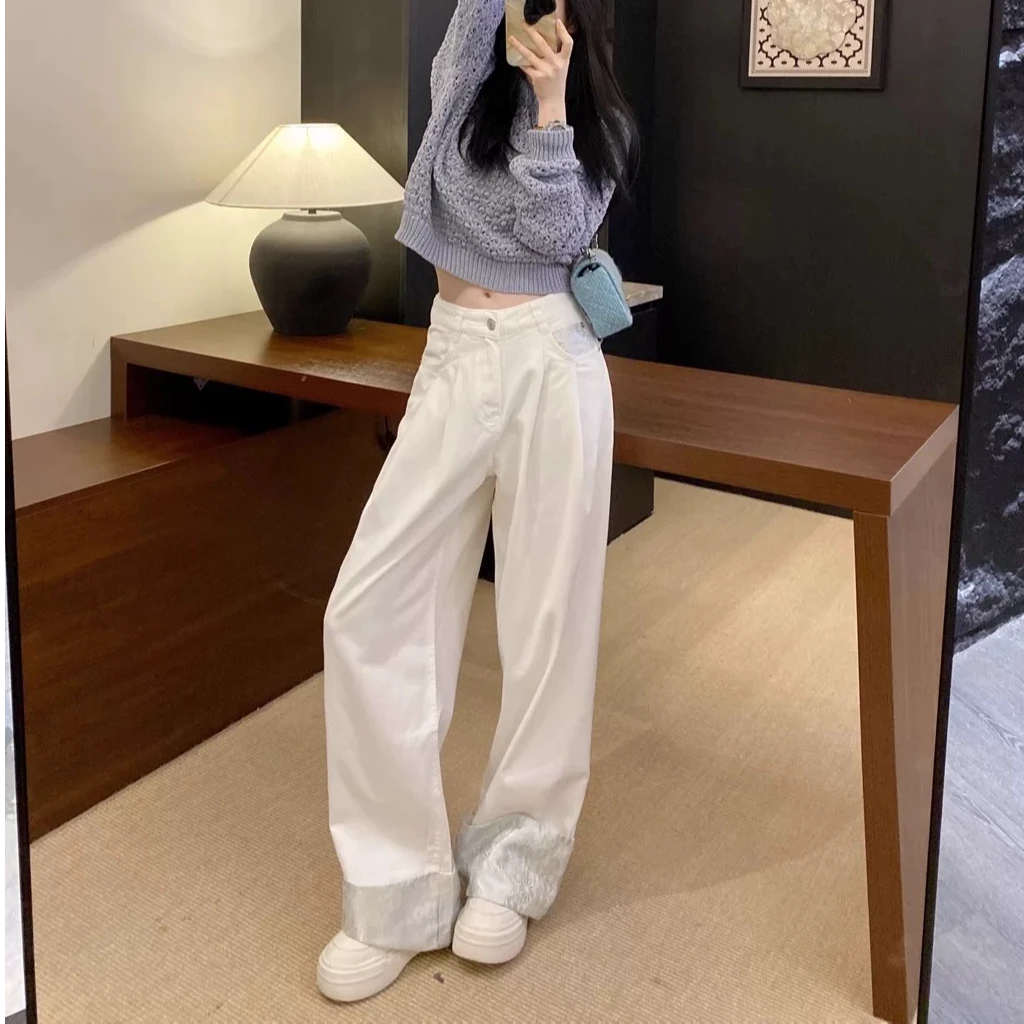 D31266南油爆款新中式牛仔裤