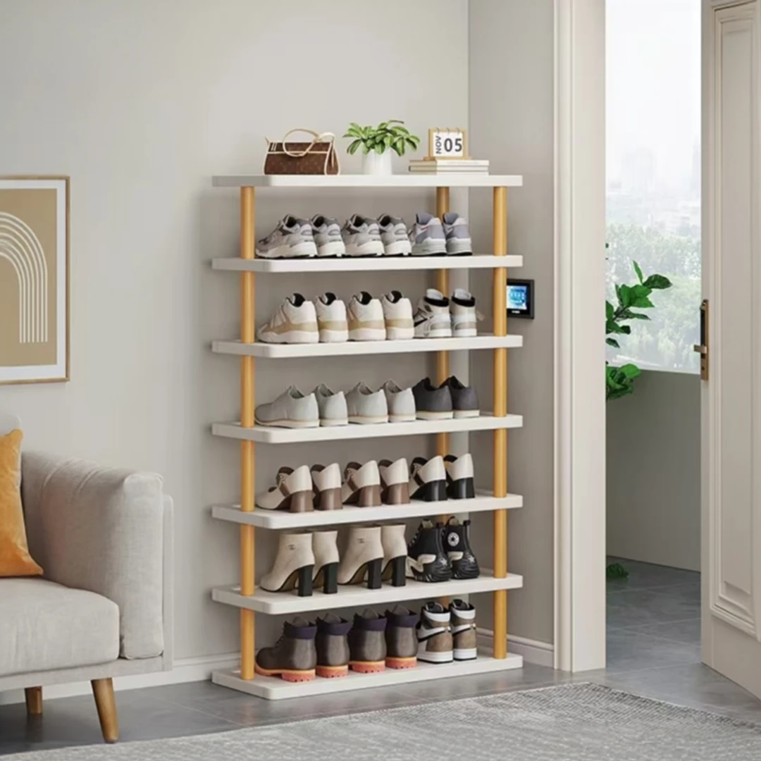 艾芮特家用鞋架入户门厅省空间简易鞋架子出租房经济型网红款鞋柜