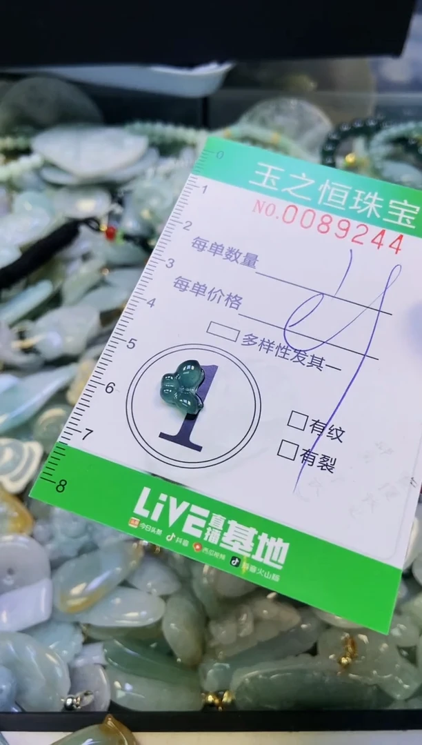 翡翠未镶嵌颈饰闪购0088744