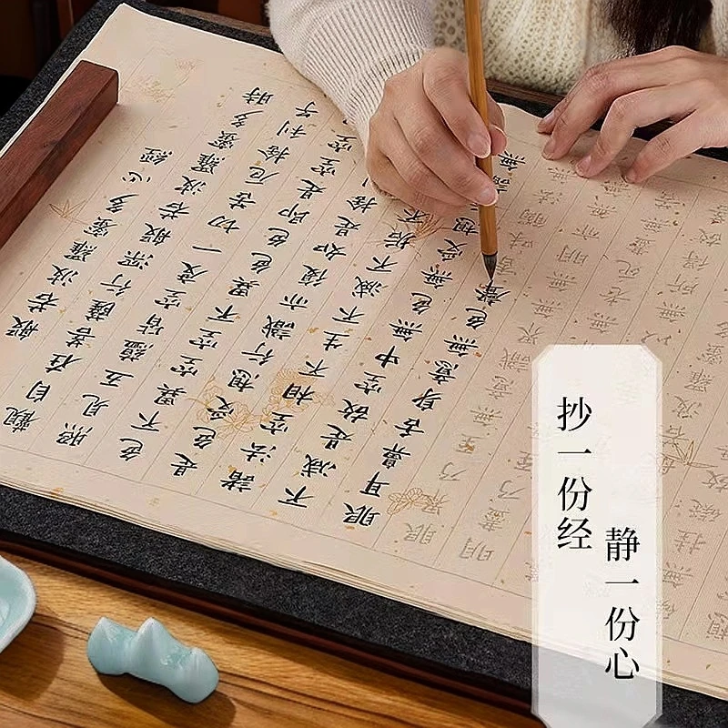 心经手抄金刚经大悲咒地藏经楞严咒临摹小楷毛笔名家字帖佛经文