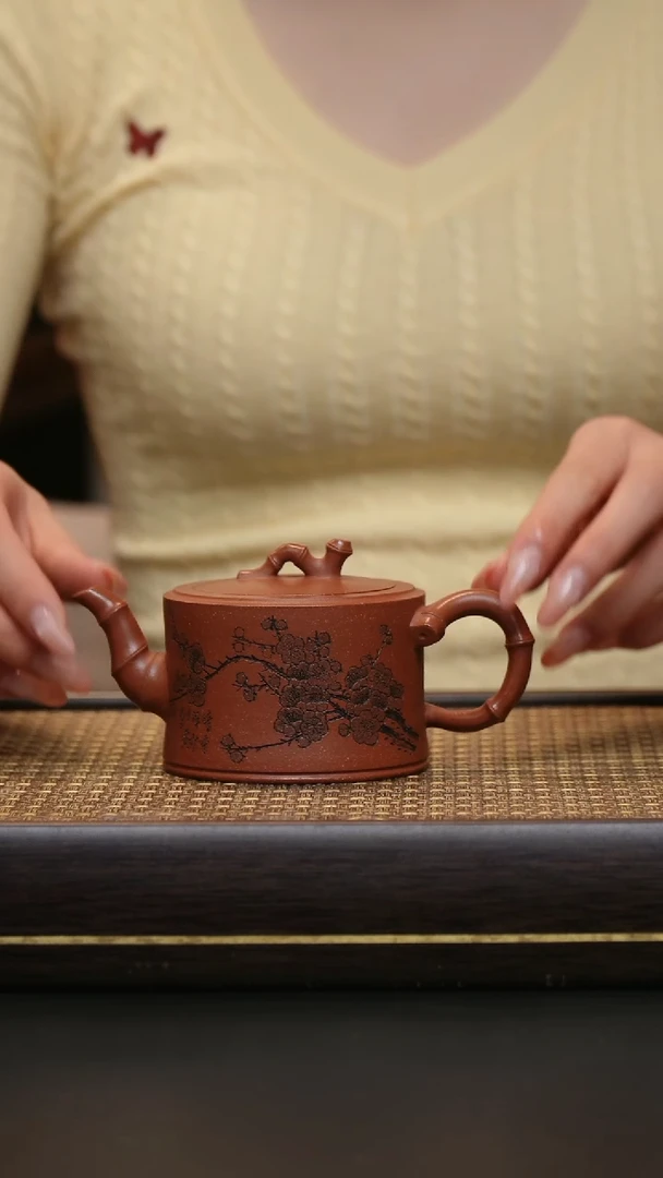 茶壶紫砂沉香泥 竹段