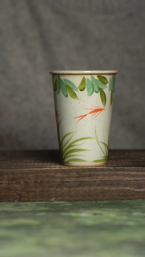 【闪购商品】杯青诗手工手绘瓷器
