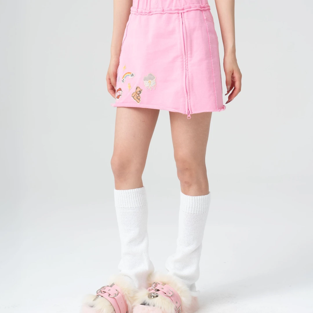 金源LALABOBO蛇年新款针织短裙LBEA-WXZQ14