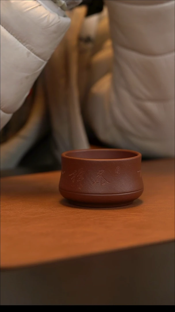 茶壶紫砂宜兴原矿紫砂壶  紫泥 100cc