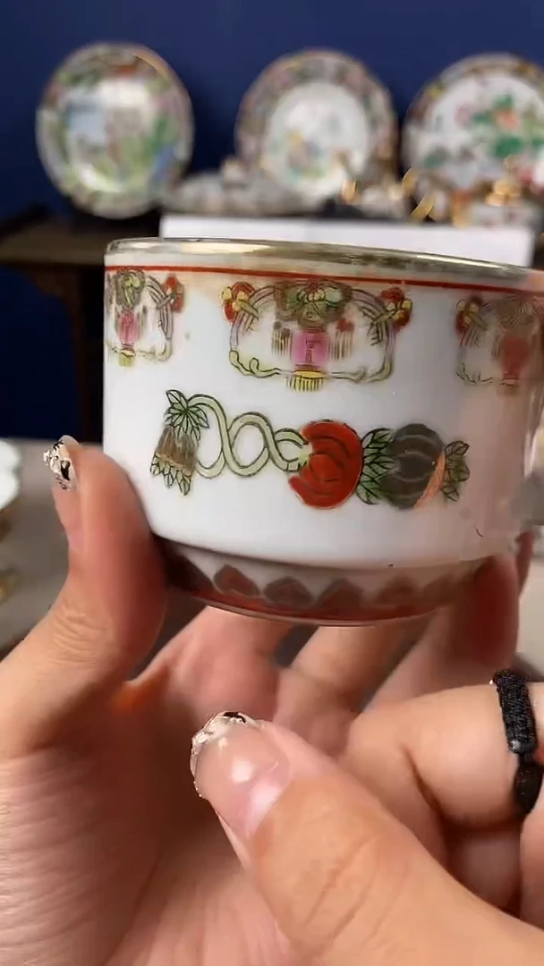 瓷片微瑕景德镇窑厂瓷摆件单件