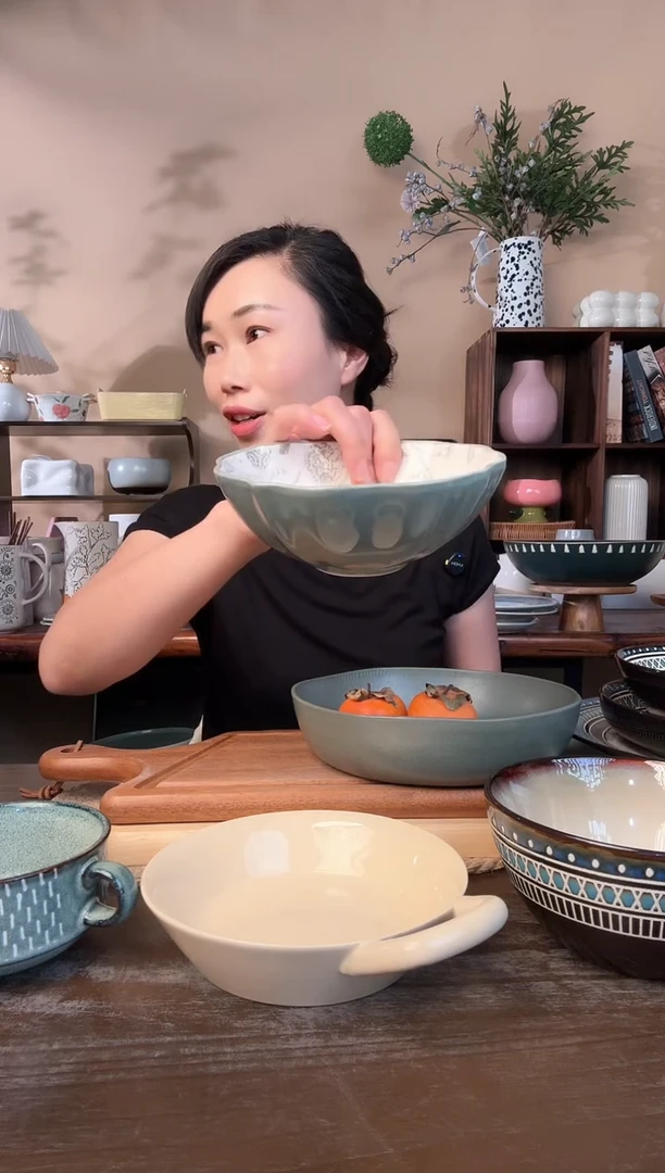 6.2英寸花边花碗微瑕