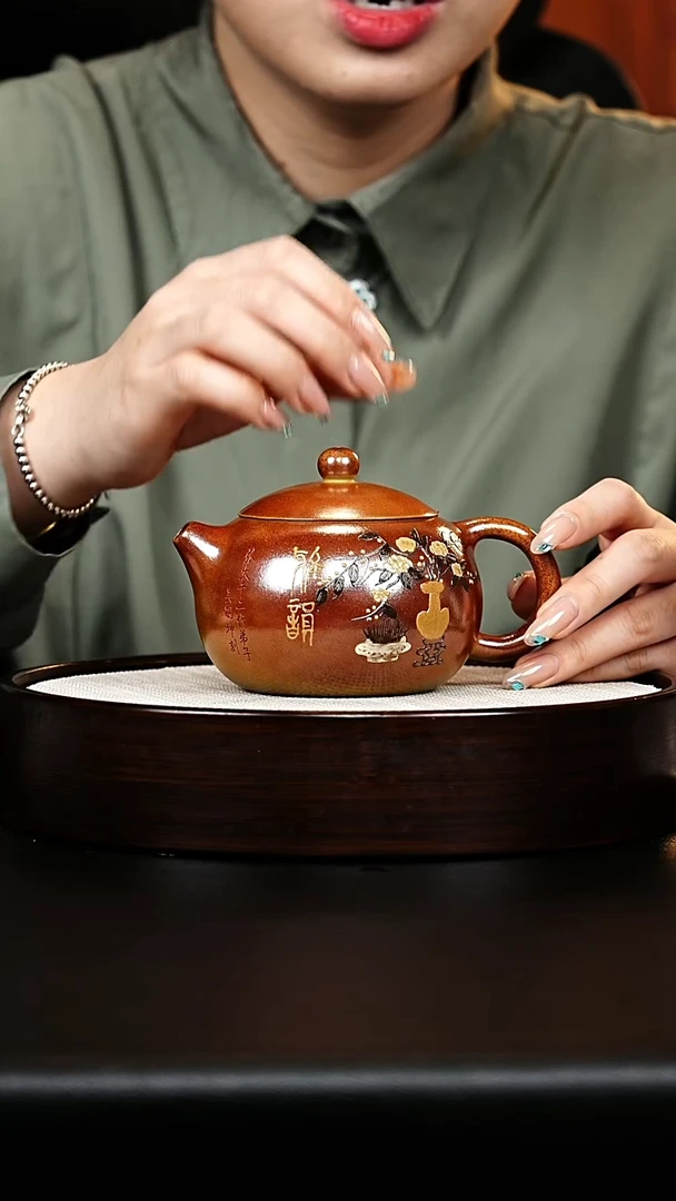 茶壶紫砂西施壶