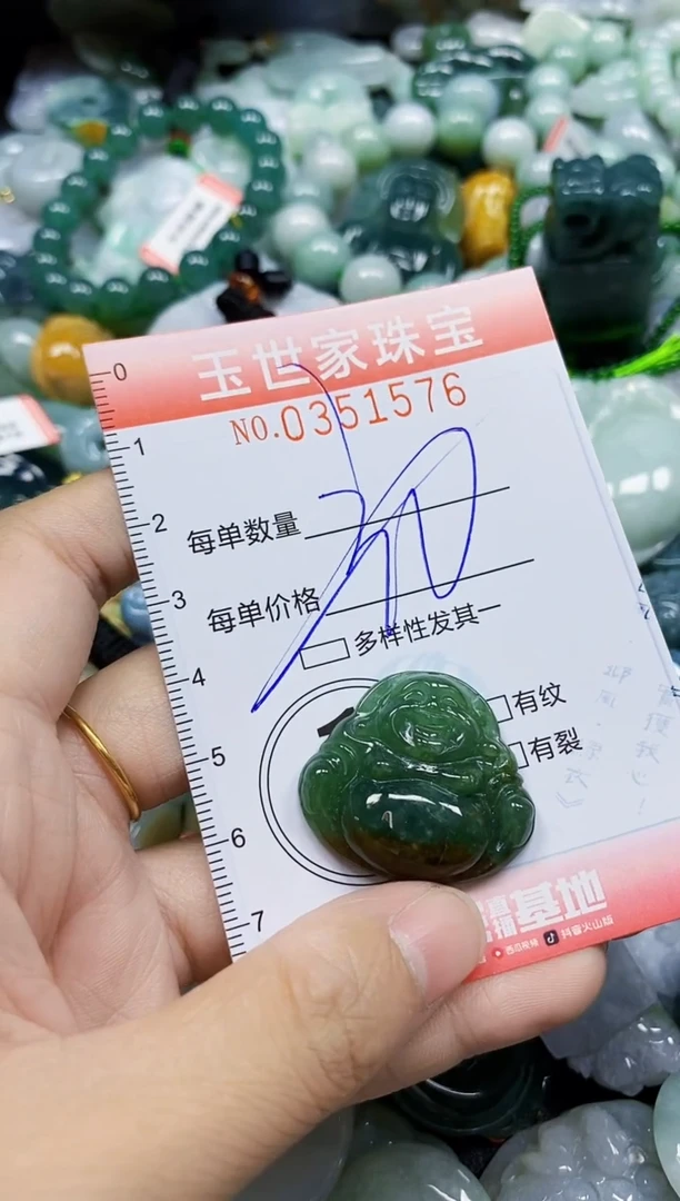 颈饰未镶嵌翡翠翡翠闪购Y0351576多样性发其一