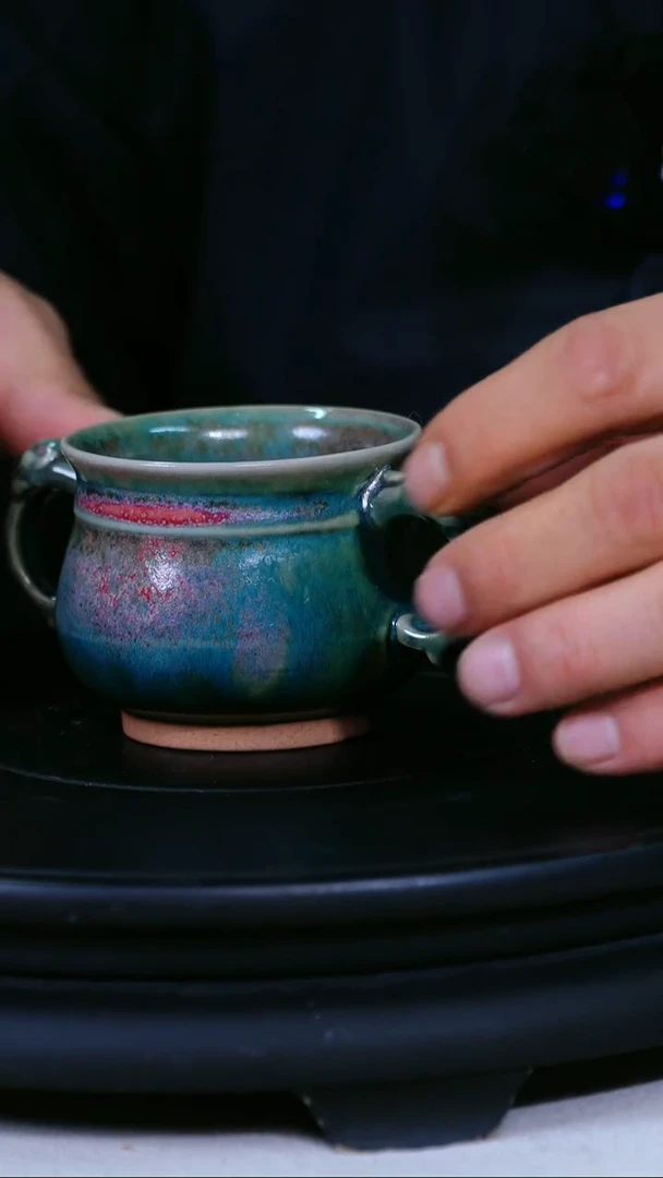 瓷片019有老师钧瓷