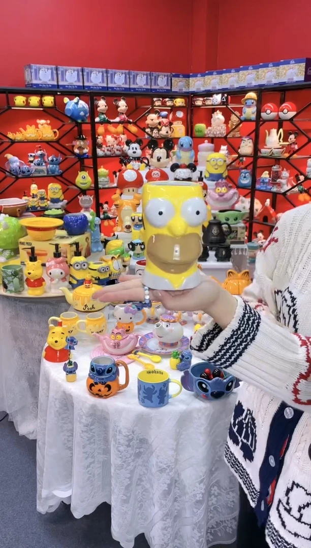 【闪购商品】1@@家用水杯陶瓷杯子