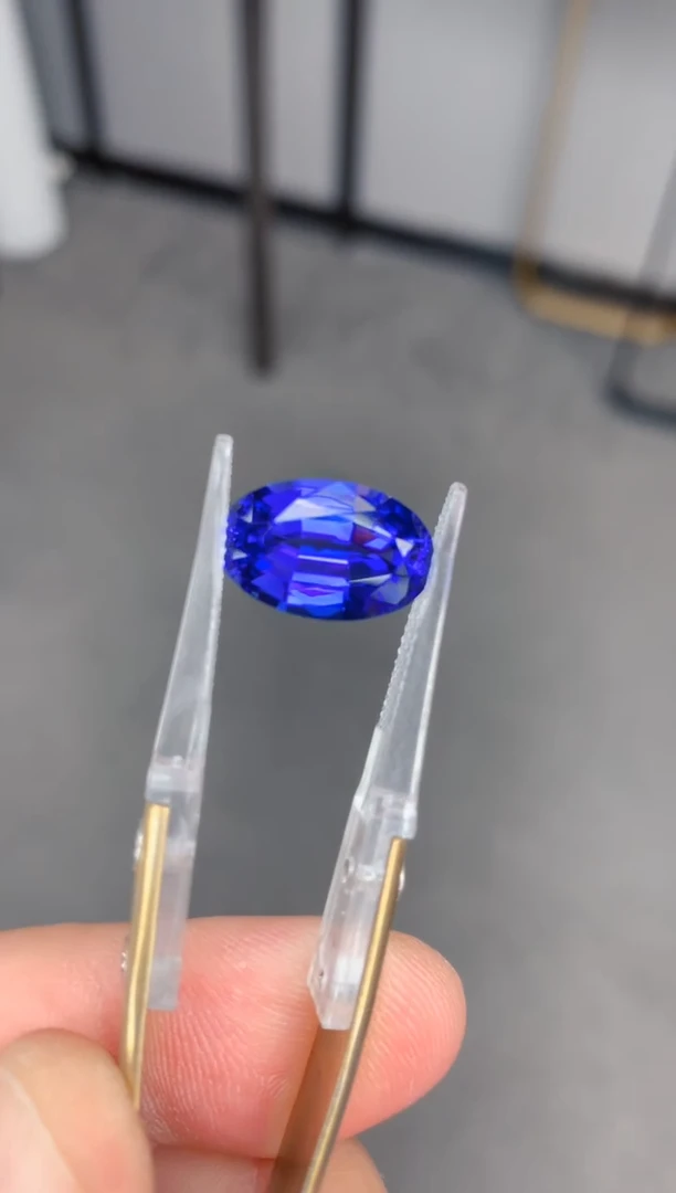 未镶嵌裸石坦桑石6ct 坦桑石