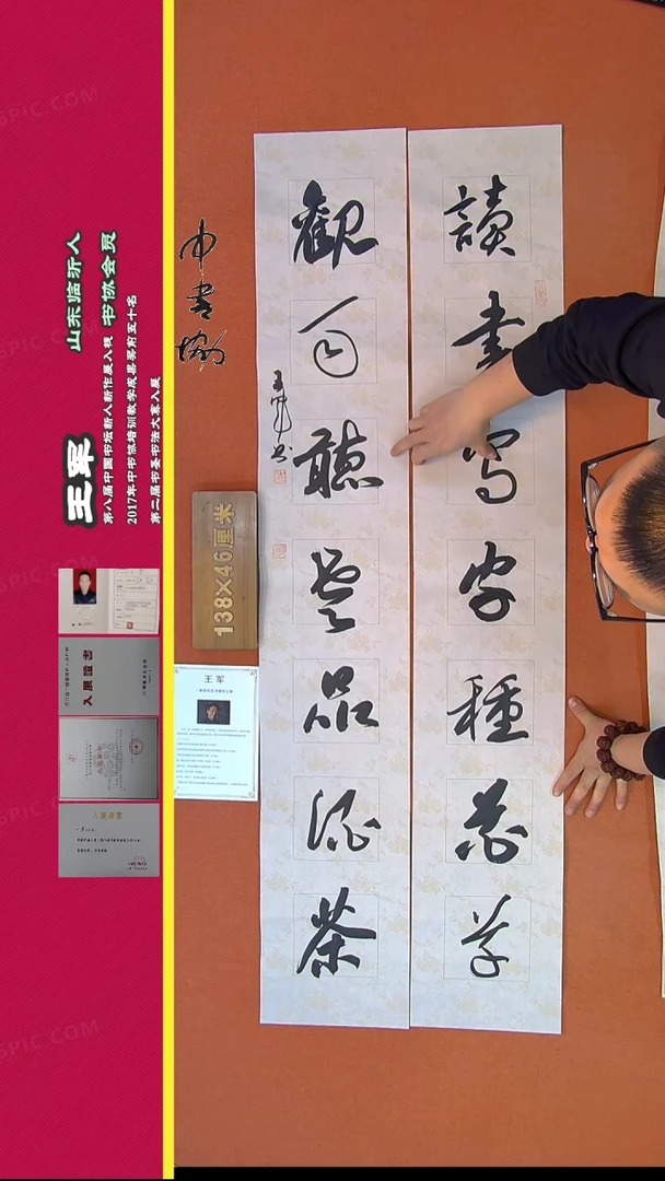 【闪购商品】书法296王军书法作品