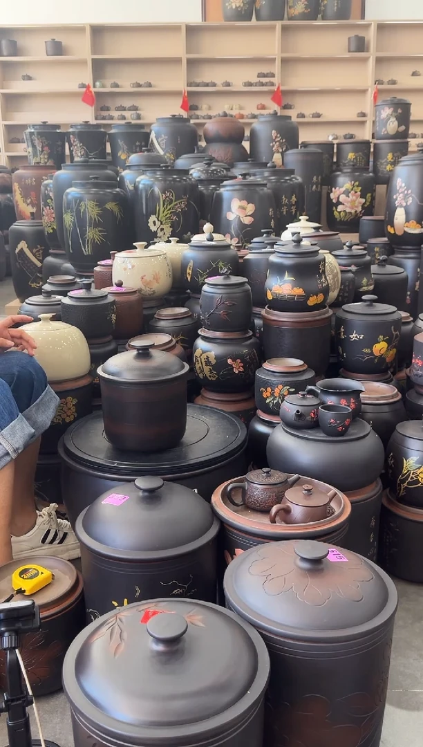 罐瑕疵茶叶罐  小五饼鼓盖  173