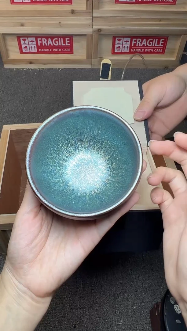 茶盏糖果  盏三疯建盏茶器