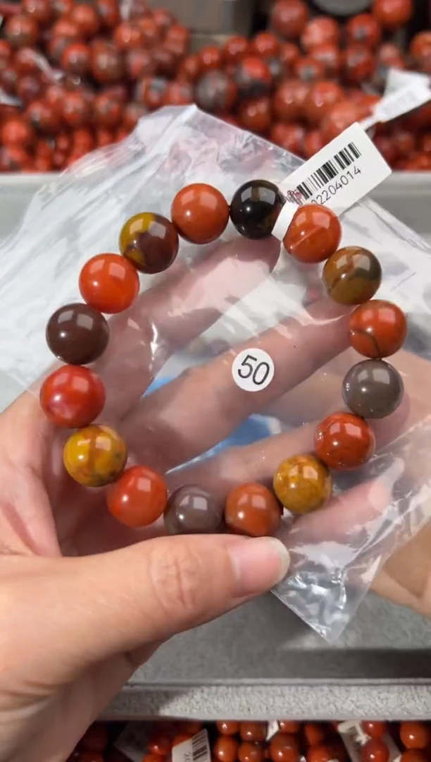 未镶嵌手串南红玛瑙13+