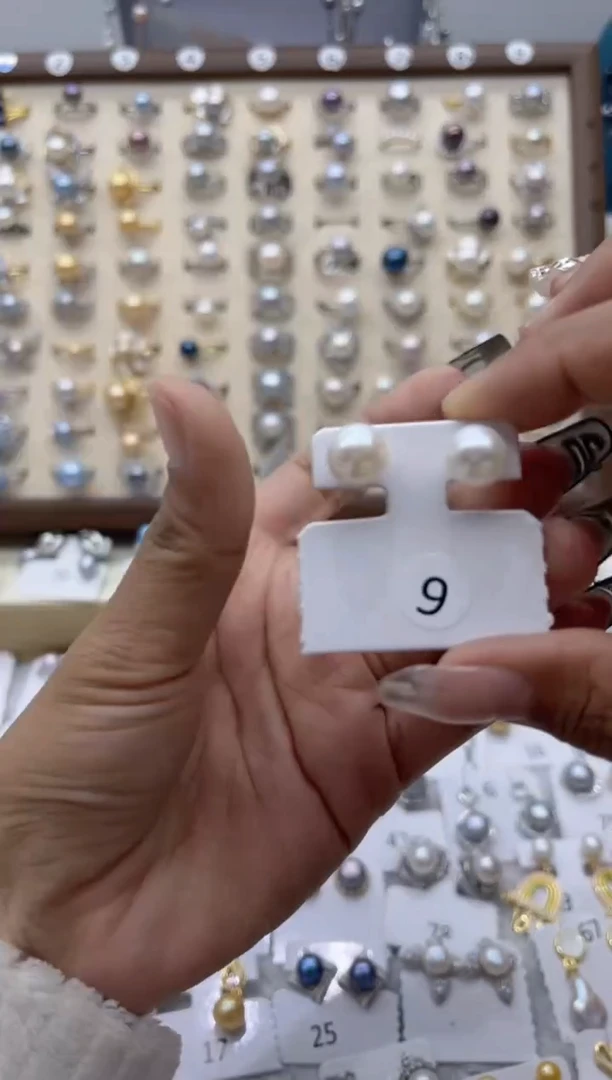 【闪购商品】淡水珍珠戒指合金0.0