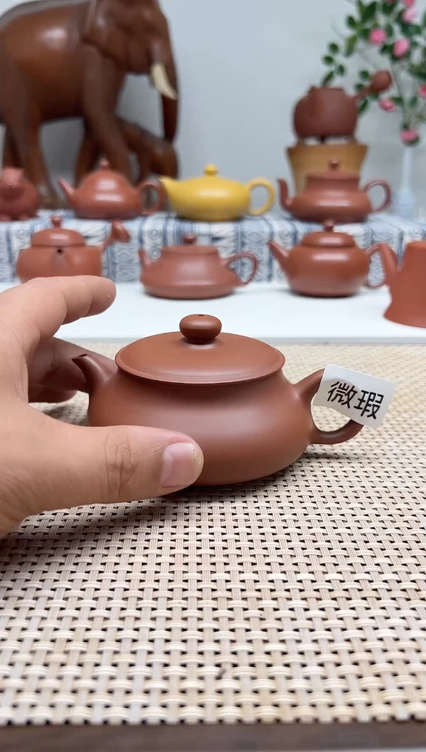 老*古原矿朱泥全手 微瑕明炉 130cc