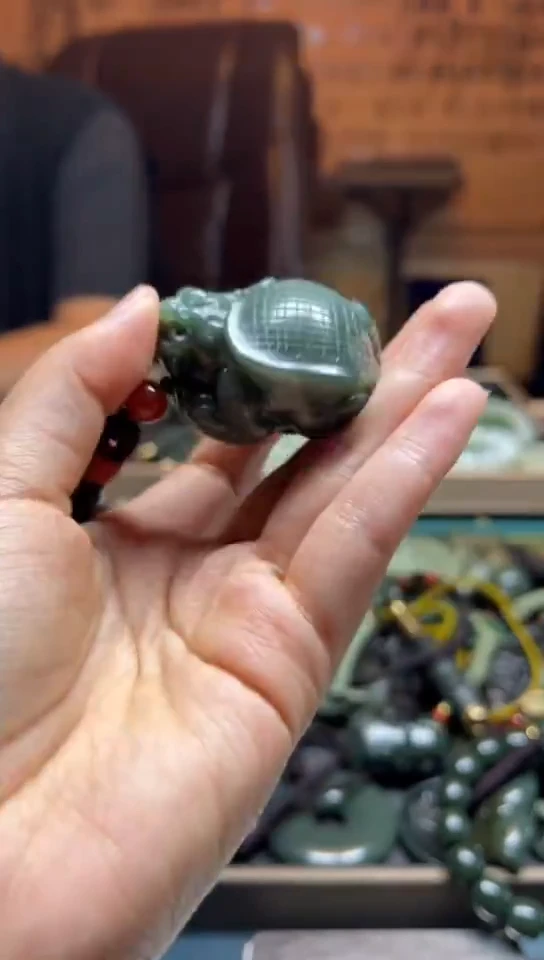 颈饰未镶嵌和田玉拍一发一