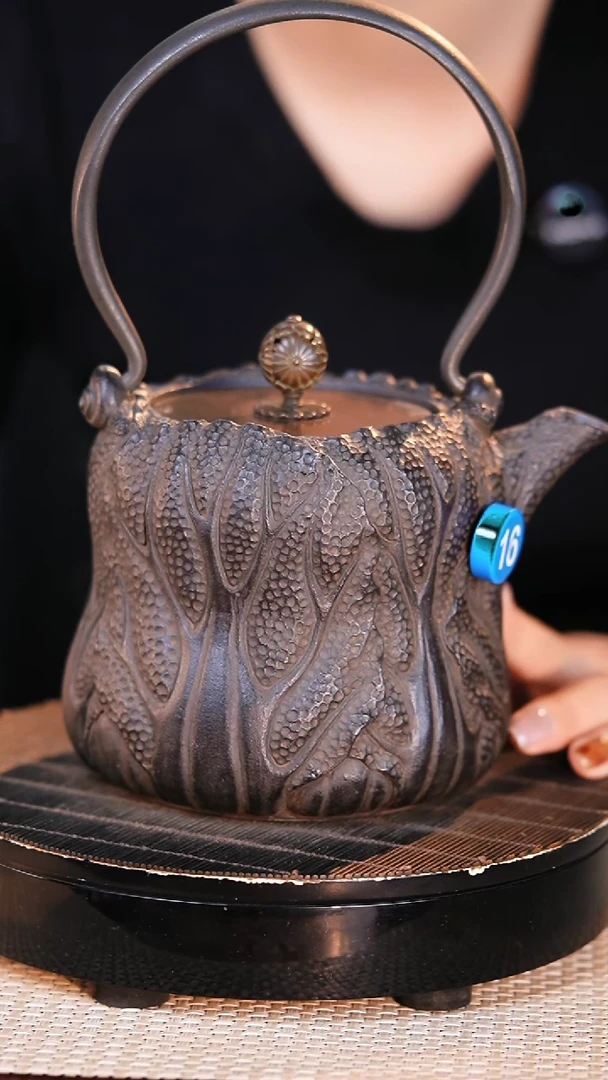 手工艺品琉璃铁壶专属链接煮茶煮水-蓝16