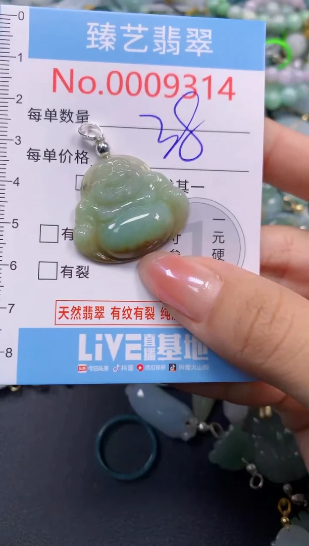 颈饰未镶嵌翡翠9314