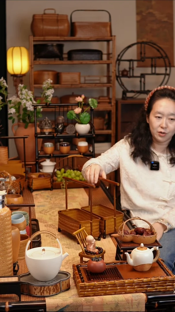 汀香 提篮(棕竹)