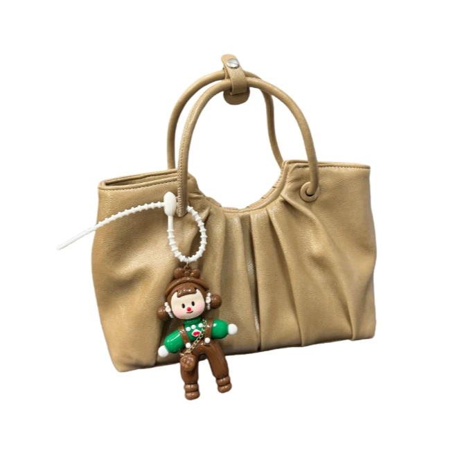 VAZSLVE/原创设计QYX-81420-燕麦奶茶 秋冬新款轻奢小包