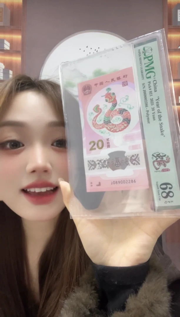 塑料蛇钞龙珠号68分J089002286尾6