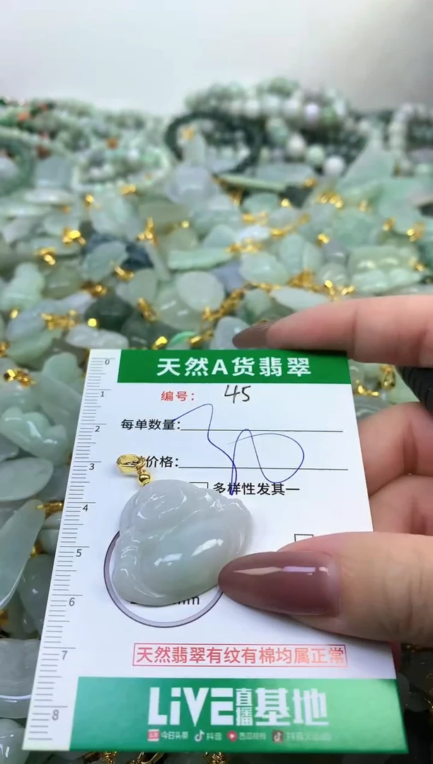 颈饰未镶嵌翡翠纯天然缅甸A货翡翠