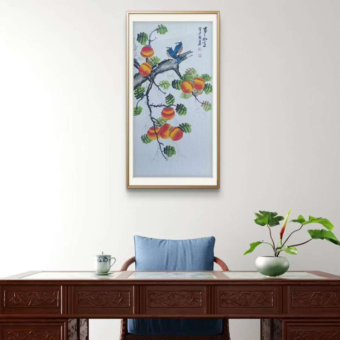 事事如意  赵文斌  绘画