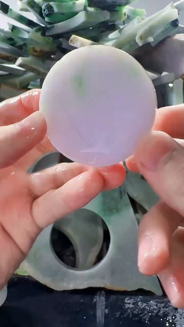 裸石翡翠缅甸翡翠A货文573