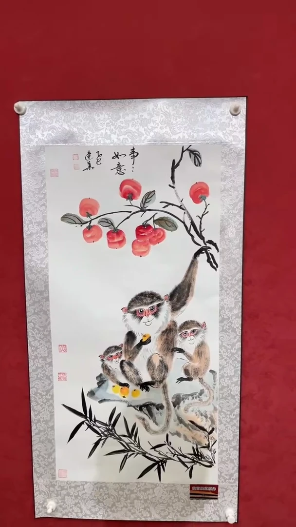 国画老师创作作品  100