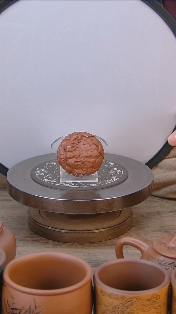 紫砂茶宠大红袍小金蟾