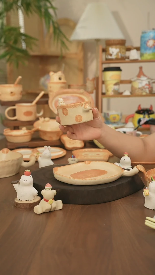 杯子景德镇原创手作陶瓷