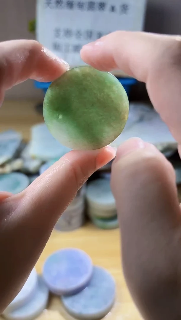 颈饰未镶嵌翡翠翡翠A货 丹 916