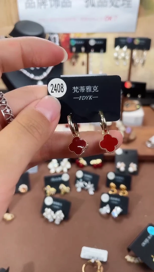 合金925银锆石梵2408