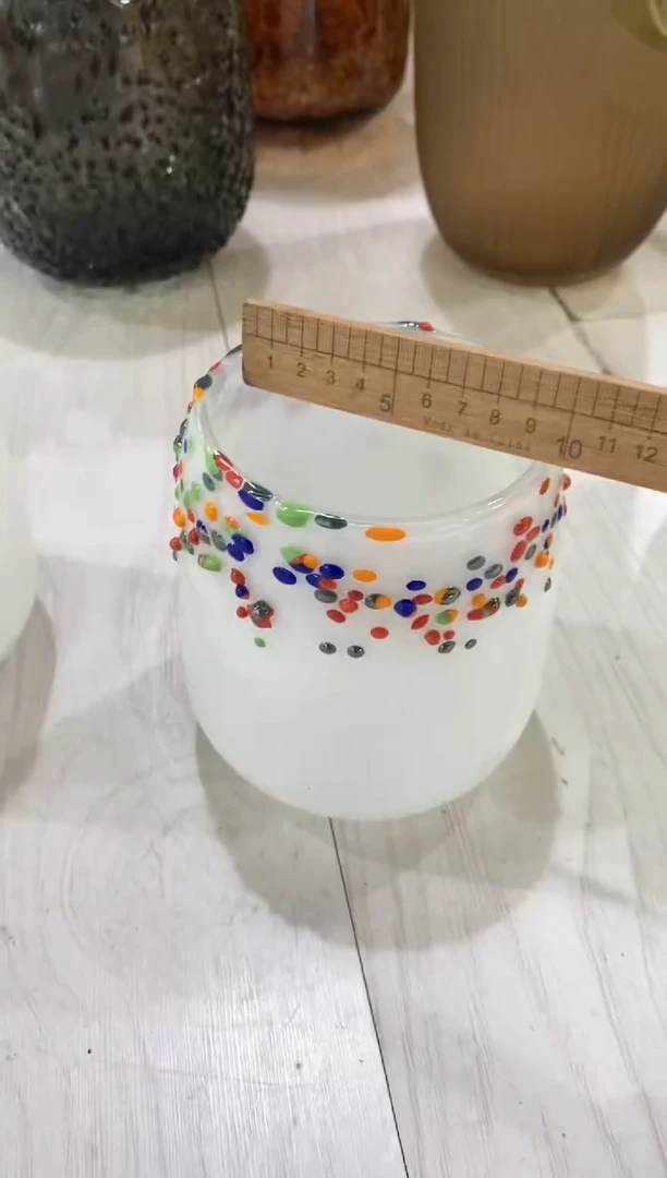 【闪购商品】琉璃慕忆家花瓶小号