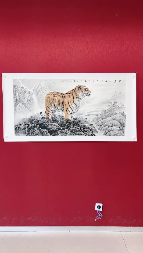 【闪购商品】国画蓝健康老师画作