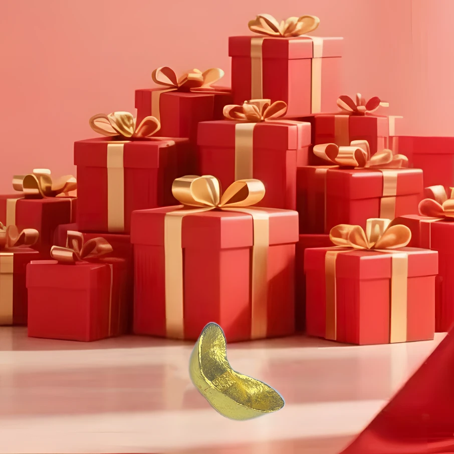 典雅级原创春节风格惊喜礼盒搭配精品挂件H011